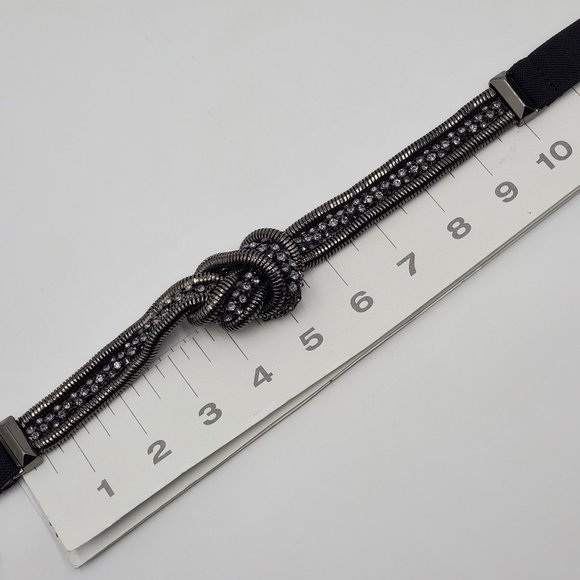 BCBGMaxAzria Knotted Rhinestone Belt - NWT - Picture 14 of 16